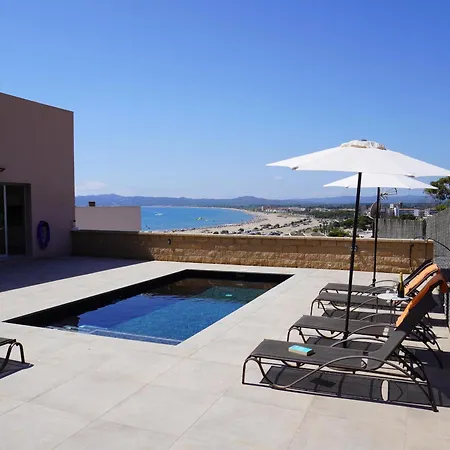 En Con Piscina Privada, Aire Acondicionado, 3 Hab. - Es-323-46 Ferienhaus *