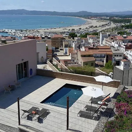 En Con Piscina Privada, Aire Acondicionado, 3 Hab. - Es-323-46 Hébergement de vacances
